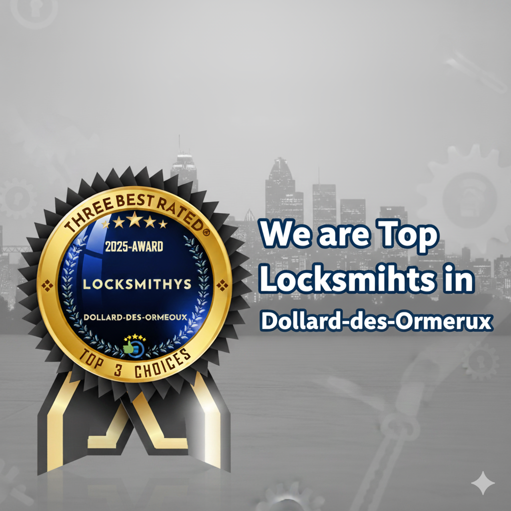 Read more about the article CLE AUTO Montréal Named One of the Top 3 Locksmiths in Dollard-des-Ormeaux for 2025