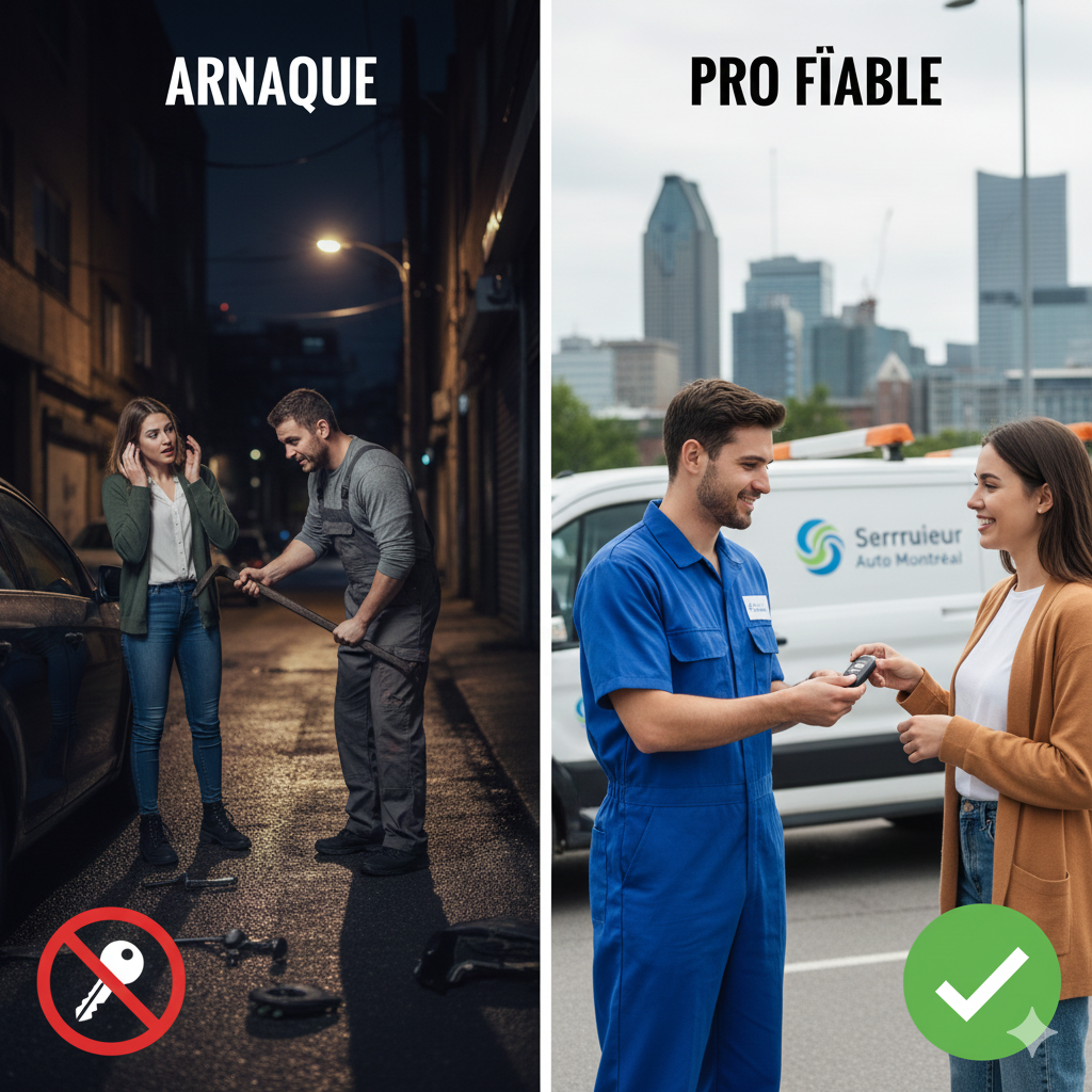 Read more about the article Comment repérer un serrurier automobile fiable et éviter les arnaques à Montréal